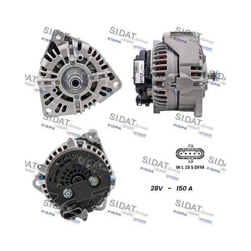 Generator Sidat A24BH0138 f&uuml;r Mercedes Benz Mercedes Benz Mercedes Benz