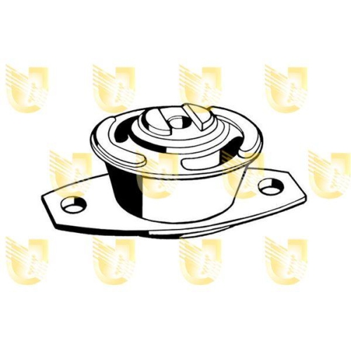 Lagerung Motor Unigom 395076 f&uuml;r Lancia Seat Vorne