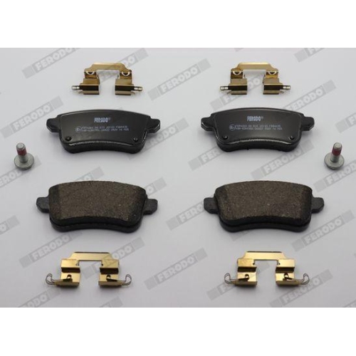 Bremsbelagsatz Scheibenbremse Ferodo FDB4435 Premier Eco Friction für Renault