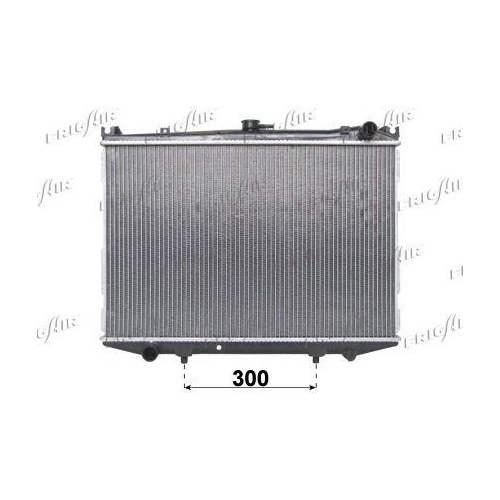 K&uuml;hler Motork&uuml;hlung Frigair 0121.3045 f&uuml;r Nissan