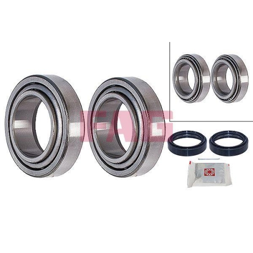 Radlagersatz Schaeffler Fag 713 6191 30 f&uuml;r Mitsubishi Hyundai Hinterachse