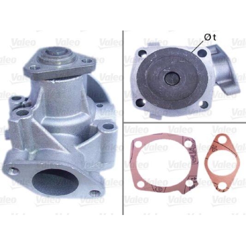 Wasserpumpe Motork&uuml;hlung Valeo 506859 f&uuml;r Fiat Lancia