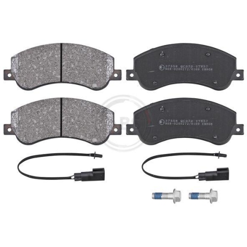 Bremsbelagsatz Scheibenbremse A.b.s. 37558 f&uuml;r Ford Byd Vorderachse
