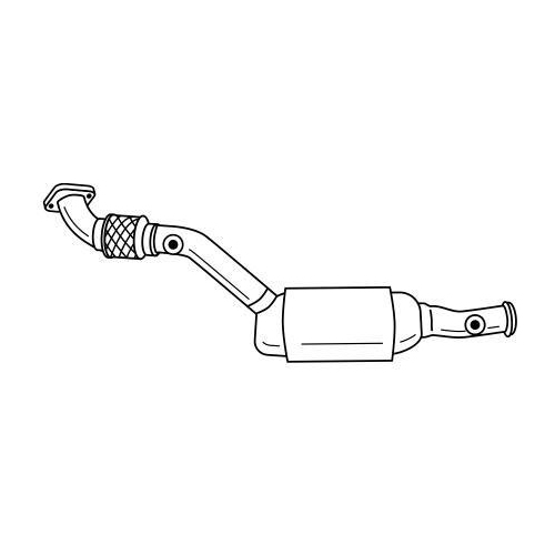 Katalysator Sigam 49105 f&uuml;r Nissan Renault