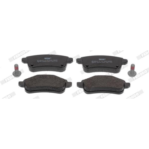 Bremsbelagsatz Scheibenbremse Ferodo FDB4699 Premier Eco Friction f&uuml;r Renault