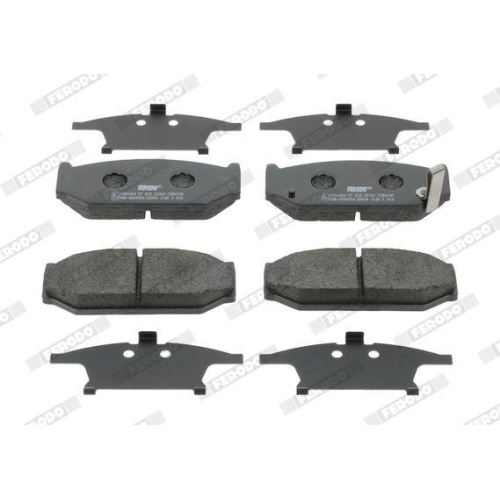 Bremsbelagsatz Scheibenbremse Ferodo FDB4705 Premier Eco Friction f&uuml;r Suzuki