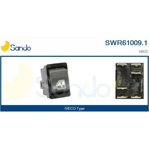 Schalter Fensterheber Sando SWR61009.1 für Iveco