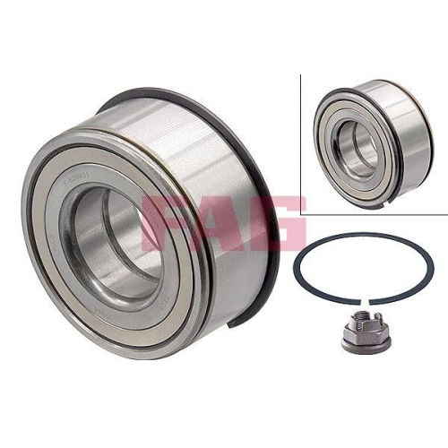 Radlagersatz Schaeffler Fag 713 6309 20 f&uuml;r Renault Hinterachse Vorderachse