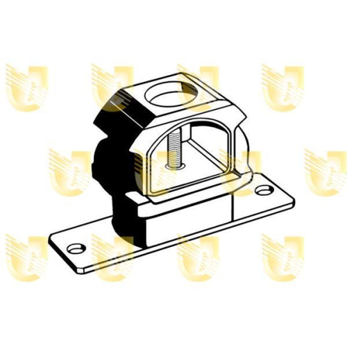 Lagerung Motor Unigom 395100 für Citroën Fiat Peugeot Hinten Vorne Links
