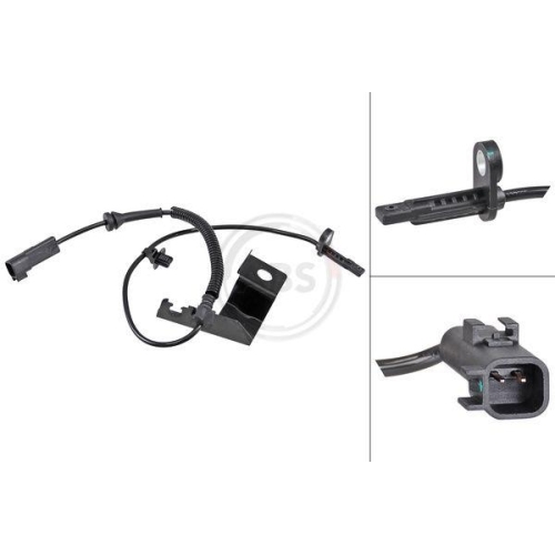 Sensor Raddrehzahl A.b.s. 32273 f&uuml;r Ford Vorderachse Links