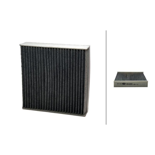Filter Innenraumluft Hella 8ZC 366 122-561 f&uuml;r Mercedes Benz Mercedes Benz Smart
