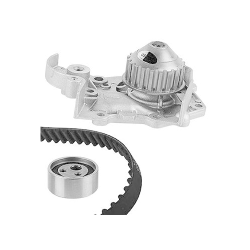 Wasserpumpe + Zahnriemensatz Graf KP412-1 f&uuml;r Renault Renault Trucks