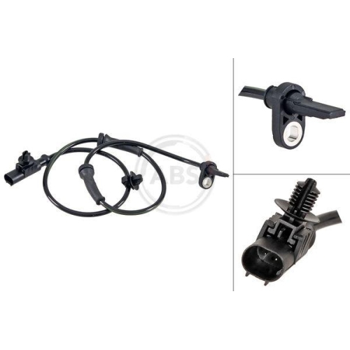 Sensor Raddrehzahl A.b.s. 31526 f&uuml;r Citro&euml;n Peugeot Toyota Standard Automobile