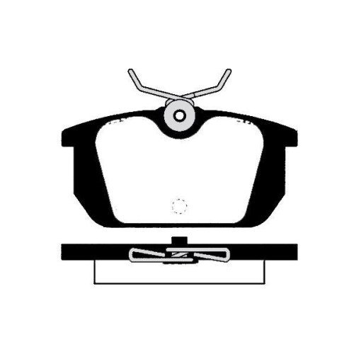 Bremsbelagsatz Scheibenbremse Raicam RA.0321.0 f&uuml;r Alfa Romeo Fiat Lancia