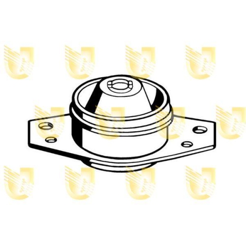 Lagerung Motor Unigom 395108 f&uuml;r Fiat Vorne