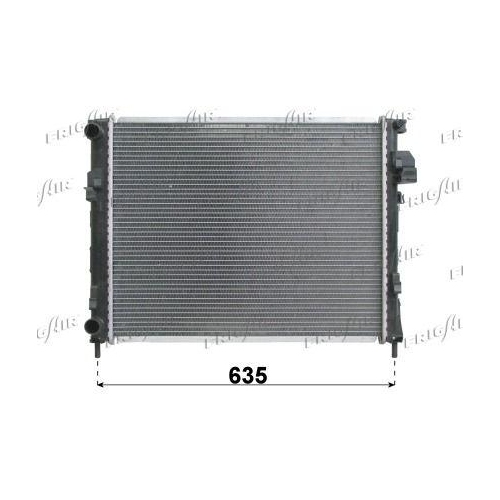 K&uuml;hler Motork&uuml;hlung Frigair 0209.2031 f&uuml;r Nissan Renault General Motors