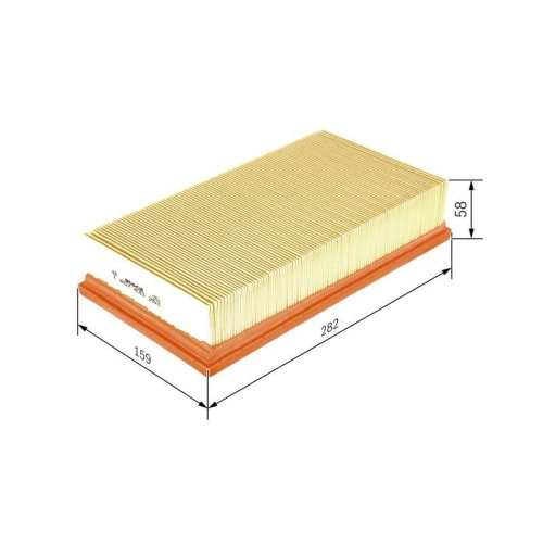 Luftfilter Bosch 1457433263 f&uuml;r Gmc Saab Scania