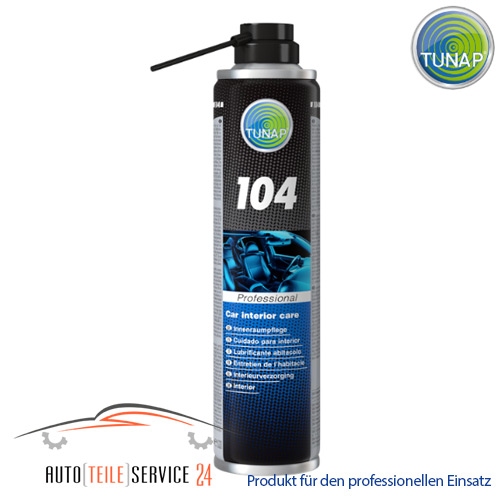 Tunap 104 Lubricant for plastic intern 400ml Cabin protection