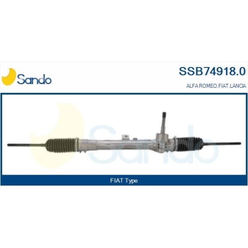 Lenkgetriebe Sando SSB74918.0 f&uuml;r Fiat F&uuml;r Fahrzeuge Mit Servolenkung