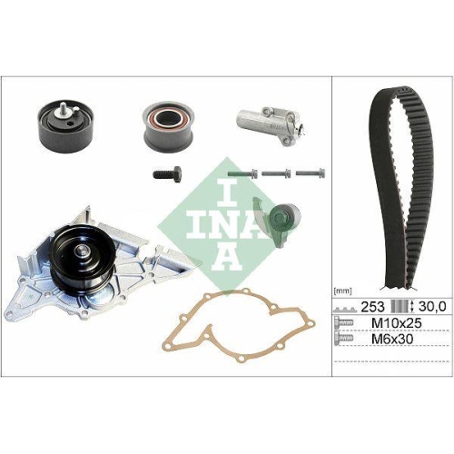 Wasserpumpe + Zahnriemensatz Schaeffler Ina 530 0179 33 f&uuml;r Audi Seat Skoda VW