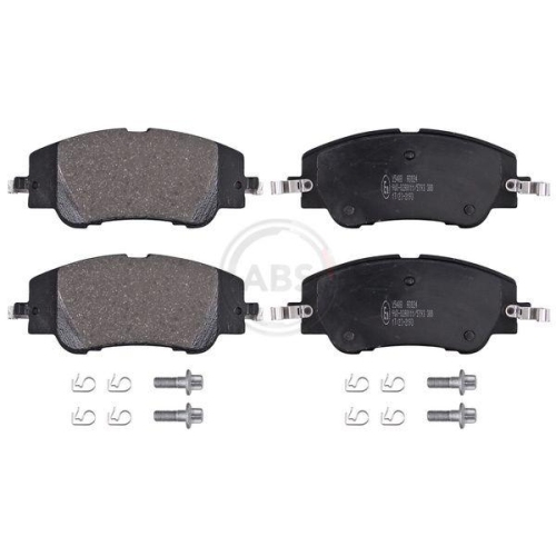 Bremsbelagsatz Scheibenbremse A.b.s. 35408 f&uuml;r Alfa Romeo Citro&euml;n Fiat Opel Jeep