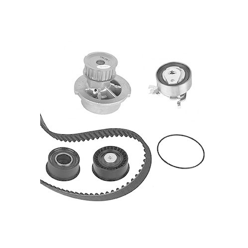 Wasserpumpe + Zahnriemensatz Graf KP541-1 f&uuml;r Opel Vauxhall