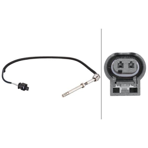 Sensor Abgastemperatur Hella 6PT 010 376-121 f&uuml;r Mercedes Benz Mercedes Benz