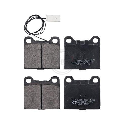 Bremsbelagsatz Scheibenbremse A.b.s. 36820 f&uuml;r Alfa Romeo Alfarome/fiat/lanci