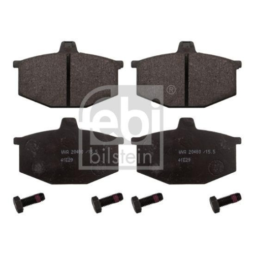 Bremsbelagsatz Scheibenbremse Febi Bilstein 116181 f&uuml;r Renault Vorderachse