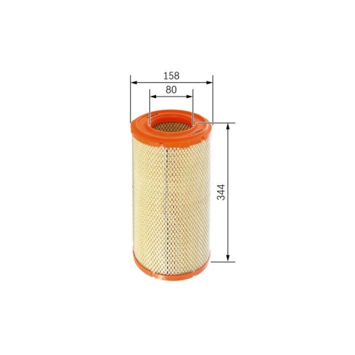 Luftfilter Bosch 1457433270 für Iveco Renault