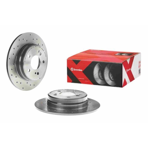 Bremsscheibe Brembo 08.5178.3X Xtra Line - Xtra für Chrysler Mercedes Benz