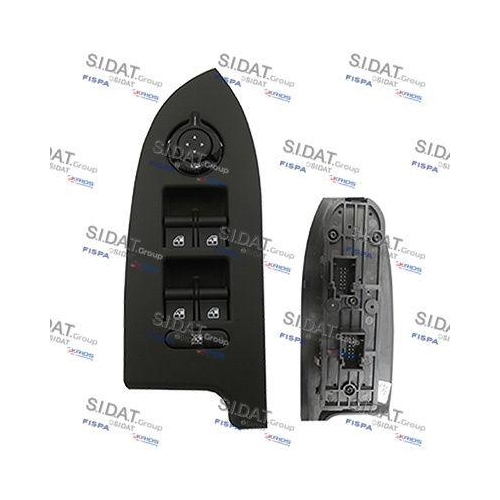 Schalter Fensterheber Sidat 5.145233 für Alfa Romeo Fiat Lancia Vorne Links