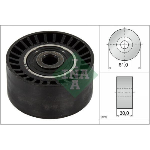 Umlenk /führungsrolle Zahnriemen Schaeffler Ina 532 0624 10 für Citroën Fiat