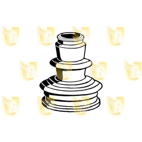 Faltenbalg Antriebswelle Unigom 310066 für Renault Radseitig