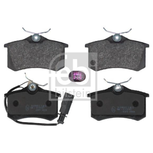 Bremsbelagsatz Scheibenbremse Febi Bilstein 16394 f&uuml;r Ford Seat VW Ford Usa