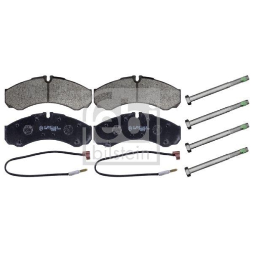 Bremsbelagsatz Scheibenbremse Febi Bilstein 116193 f&uuml;r Renault Vorderachse
