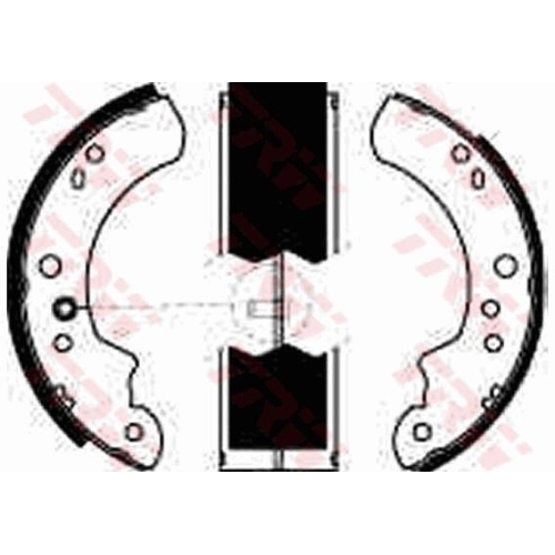 MAXGEAR 19-0245 Bremsbackensatz Trommelbremse