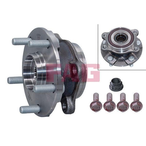 Radlagersatz Schaeffler Fag 713 6189 70 f&uuml;r Toyota Lexus Vorderachse