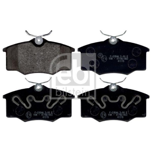 Bremsbelagsatz Scheibenbremse Febi Bilstein 116215 f&uuml;r Opel VW General Motors