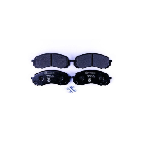 Bremsbelagsatz Scheibenbremse Hella 8DB 355 012-451 f&uuml;r Subaru Vorderachse