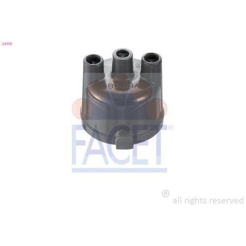 Z&uuml;ndverteilerkappe Facet 2.8159 Made In Italy - Oe Equivalent f&uuml;r Fiat