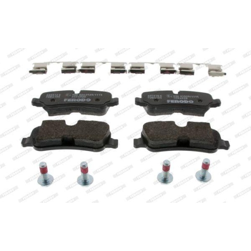 Bremsbelagsatz Scheibenbremse Ferodo FDB4105 Premier f&uuml;r Land Rover Hinterachse
