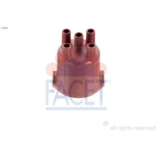 Z&uuml;ndverteilerkappe Facet 2.8169 Made In Italy - Oe Equivalent f&uuml;r Fiat Ford Seat