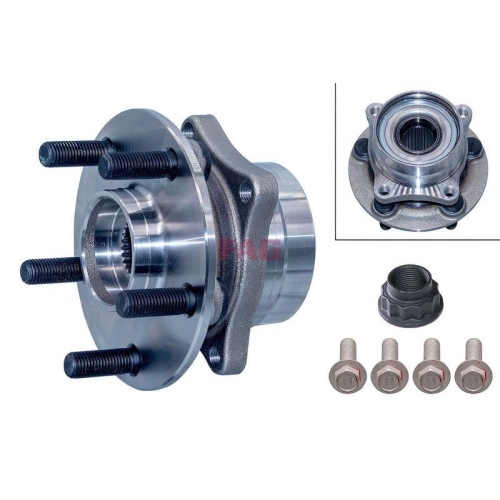 Radlagersatz Schaeffler Fag 713 6189 50 f&uuml;r Toyota Vorderachse