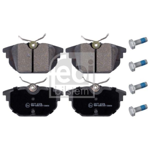 Bremsbelagsatz Scheibenbremse Febi Bilstein 16172 f&uuml;r Alfa Romeo Fiat Lancia