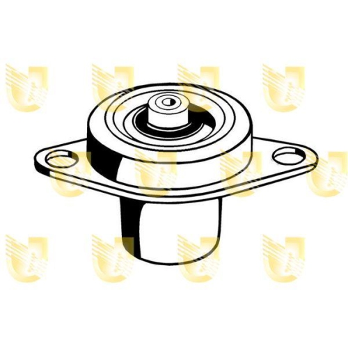 Lagerung Motor Unigom 395154 f&uuml;r Fiat Innocenti Vorne Links