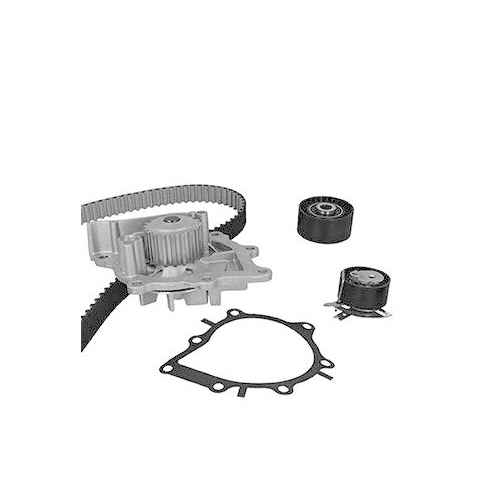 Wasserpumpe + Zahnriemensatz Graf KP1049-1 f&uuml;r Citro&euml;n Fiat Ford Jaguar Lancia