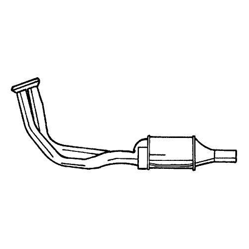 Katalysator Sigam 60131 f&uuml;r VW Vorne