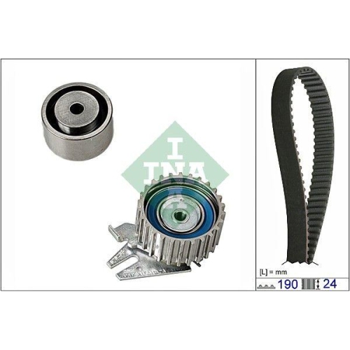 Zahnriemensatz Schaeffler Ina 530 0620 10 für Alfa Romeo Fiat Lancia