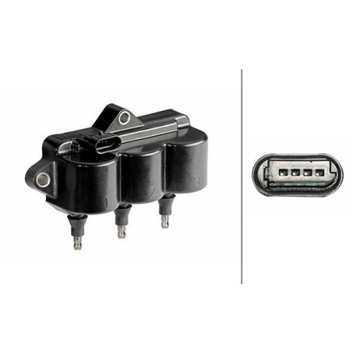 Z&uuml;ndspule Hella 5DA 358 168-661 f&uuml;r Chevrolet Daewoo